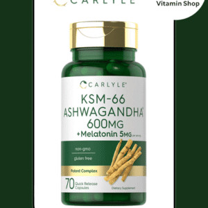 Carlyle Ashwagandha KSM-66 600mg Capsules