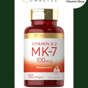 Carlyle Vitamin K2 MK7 100 mcg 150 Softgels