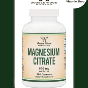 Magnesium Citrate 800mg - 180 Capsules Bottle