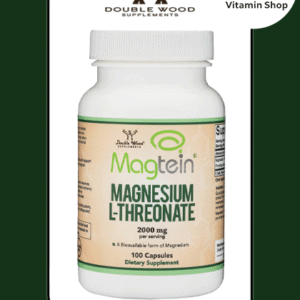 Magtein Magnesium L-Threonate 2000mg - 100 Capsules Bottle