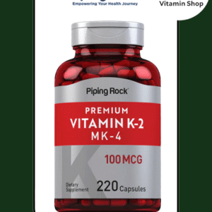 Piping Rock Vitamin K2 MK4 100mcg capsules