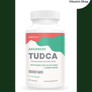 Advanced TUDCA 1000mg 60 Capsules bottle (for main product image)