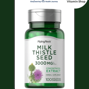 Piping Rock Milk Thistle Seed Extract 3000 mg bottle