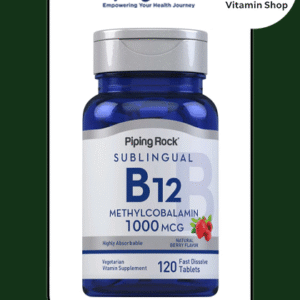 Piping Rock Methylcobalamin B-12 1000 mcg bottle front view