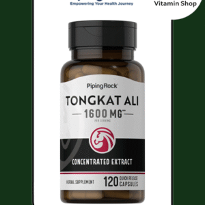 Piping Rock Tongkat Ali 1600 mg bottle – 120 capsules