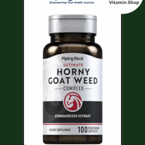 Piping Rock Horny Goat Weed Complex bottle – 100 capsules