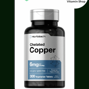 Horbäach Copper Chelated 6mg 300 tablets bottle