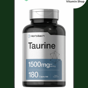 Horbäach Taurine 1500mg 180 capsules bottle